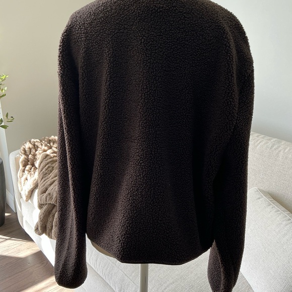 H & M Teddy Fleece Jacket Large - Picture 3 of 6